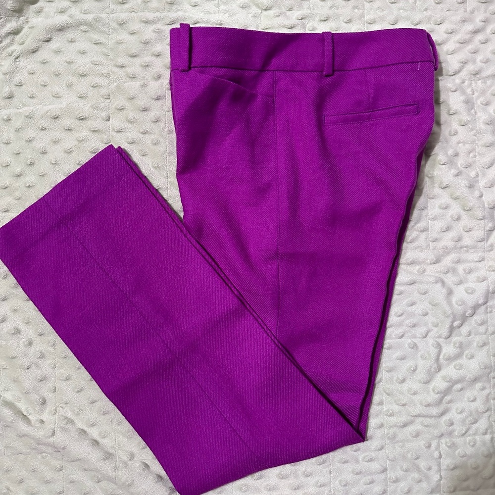Fuchsia Color  Wool pants